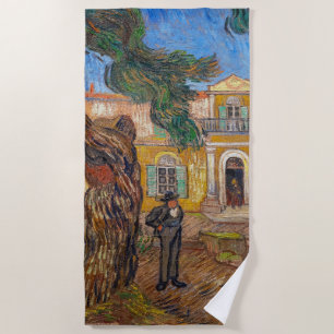 Vincent Van Gogh - Saint-Paul-Asyl in Saint-Remy Strandtuch
