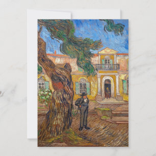Vincent Van Gogh - Saint-Paul Asylum in Saint-Remy Einladung