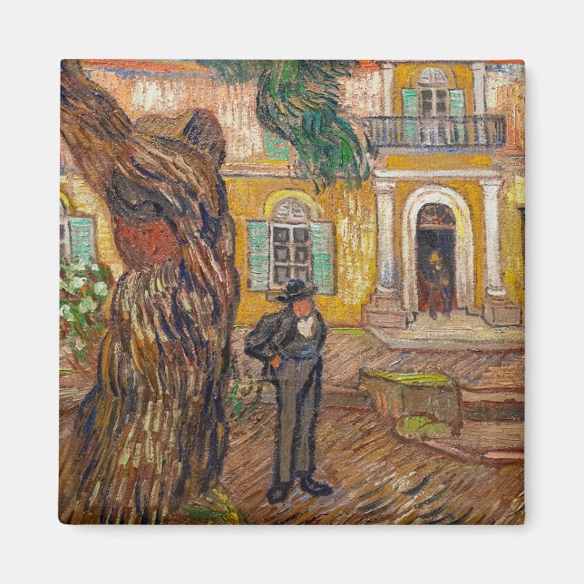 Vincent Van Gogh - Saint-Paul Asylum in Saint-Remy Magnet (Vorne)