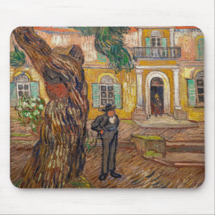 Vincent Van Gogh - Saint-Paul Asylum in Saint-Remy Mousepad