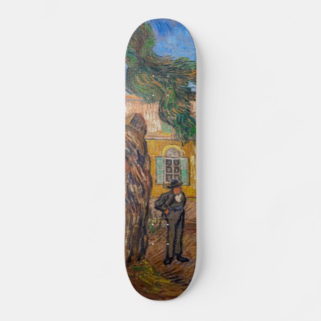 Vincent Van Gogh - Saint-Paul Asylum in Saint-Remy Skateboard (Vorderseite)