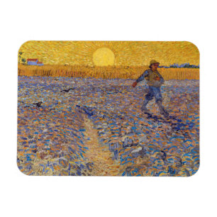 Vincent van Gogh - Sämann bei untergehender Sonne Magnet
