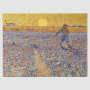 Vincent van Gogh - Sämann bei untergehender Sonne Seidenpapier