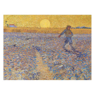 Vincent van Gogh - Sämann bei untergehender Sonne Tischdecke