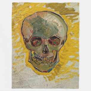 Vincent van Gogh - Schädel 1887 #2 Fleecedecke