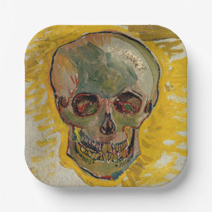 Vincent van Gogh - Schädel 1887 #2 Pappteller