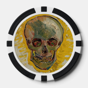 Vincent van Gogh - Schädel 1887 #2 Pokerchips