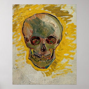 Vincent van Gogh - Schädel 1887 #2 Poster