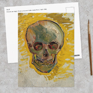 Vincent van Gogh - Schädel 1887 #2 Postkarte