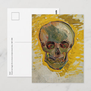 Vincent van Gogh - Schädel 1887 #2 Postkarte