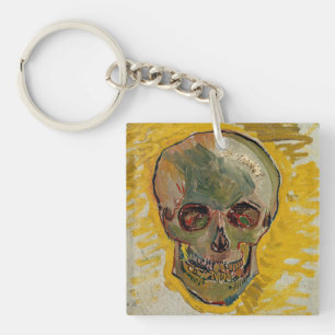 Vincent van Gogh - Schädel 1887 #2 Schlüsselanhänger