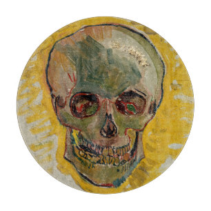 Vincent van Gogh - Schädel 1887 #2 Schneidebrett