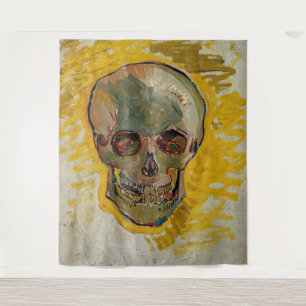 Vincent van Gogh - Schädel 1887 #2 Wandteppich