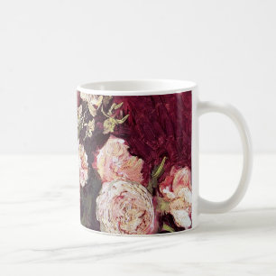 Vincent Van Gogh - Schale mit Päonien und Rosen Tasse