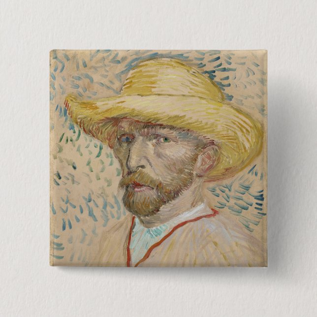 Vincent van Gogh, Schaltfläche für Selbstporträts Button (Vorderseite)