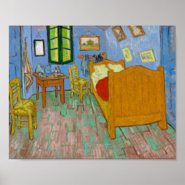 Vincent Van Gogh. Schlafzimmer. Impressionismus Vi Poster