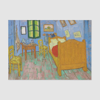 Vincent Van Gogh Schlafzimmer. Impressionistische  Seidenpapier