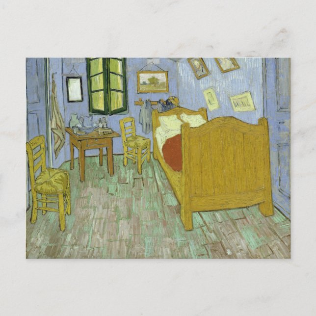 VINCENT VAN GOGH - Schlafzimmer in Arles 1888 Postkarte (Vorderseite)