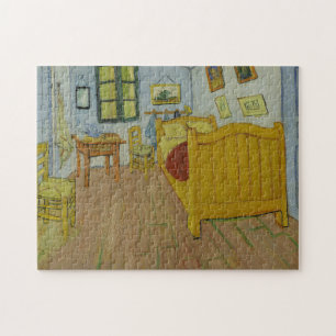 Vincent Van Gogh, Schlafzimmer in Arles, 1. Versio Puzzle