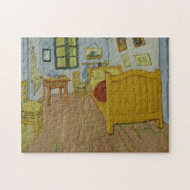 Vincent Van Gogh, Schlafzimmer in Arles, 1. Versio Puzzle (Horizontal)