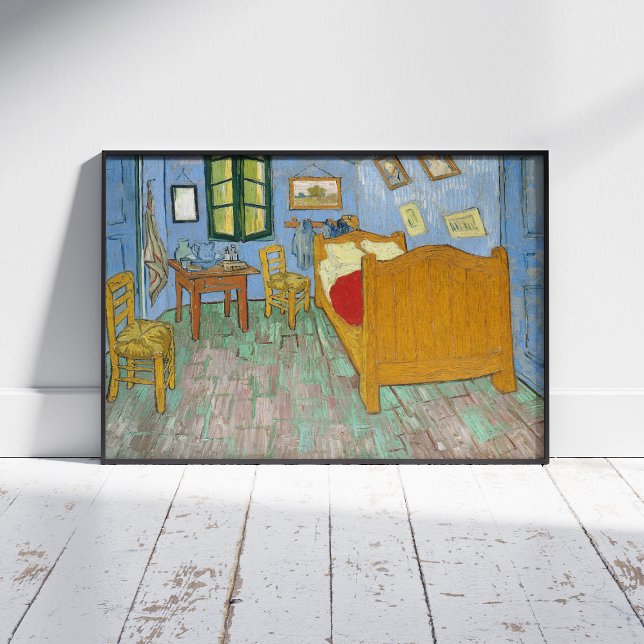 Vincent Van Gogh, Schlafzimmer in Arles, 2. Versio Poster (Von Creator hochgeladen)