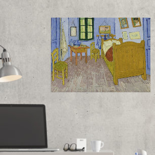 Vincent Van Gogh, Schlafzimmer in Arles, 3. Versio Foliendrucke