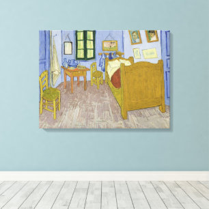 Vincent Van Gogh, Schlafzimmer in Arles, 3. Versio Leinwanddruck