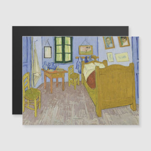 Vincent Van Gogh, Schlafzimmer in Arles, 3. Versio Magneteinladung