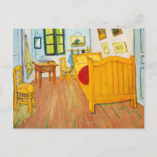 Vincent Van Gogh - Schlafzimmer in Arles Postcard Postkarte
