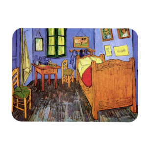 Vincent Van Gogh - Schlafzimmer mit Arles Fine Art Magnet