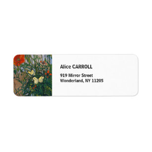 Vincent van Gogh - Schmetterlinge und Mohn