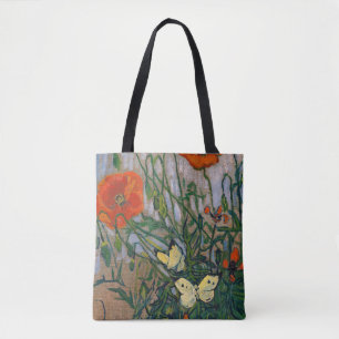 Vincent van Gogh - Schmetterlinge und Mohn