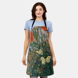 Vincent van Gogh - Schmetterlinge und Mohn Schürze