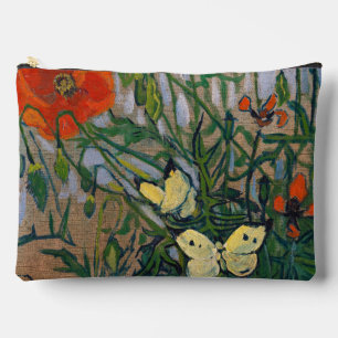Vincent van Gogh - Schmetterlinge und Mohn Zubehörtasche