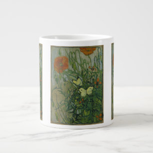 Vincent van Gogh - Schmetterlinge und Mohnblumen Jumbo-Tasse