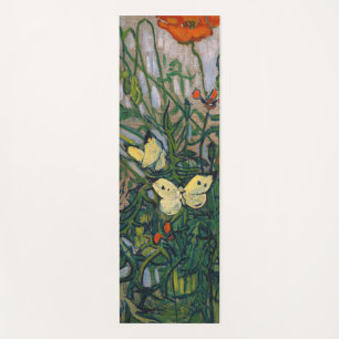 Vincent van Gogh - Schmetterlinge und Pfoten Yogamatte