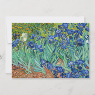 Vincent Van Gogh - Schwertlilien Einladung