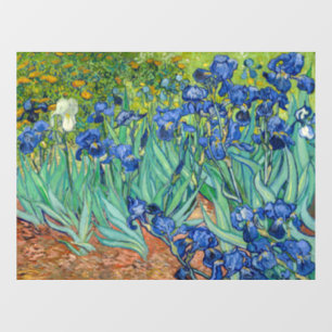Vincent Van Gogh - Schwertlilien Fensteraufkleber