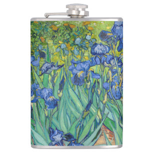 Vincent Van Gogh - Schwertlilien Flachmann