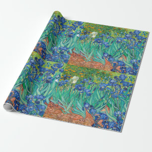 Vincent Van Gogh Schwertlilien Floral Vintage Kuns Geschenkpapier