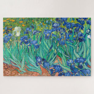 Vincent Van Gogh Schwertlilien Floral Vintage Kuns Puzzle