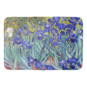 Vincent Van Gogh Schwertlilien Florale Vintage-Fin Badematte