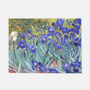 Vincent Van Gogh Schwertlilien Florale Vintage-Fin Fußmatte
