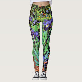 Vincent Van Gogh - Schwertlilien - Flower Lover Fi Leggings