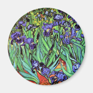 Vincent Van Gogh - Schwertlilien - Flower Lover Fi Magnet