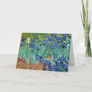 Vincent Van Gogh - Schwertlilien Karte
