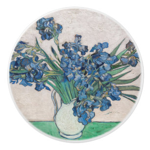 Vincent van Gogh - Schwertlilien Keramikknauf