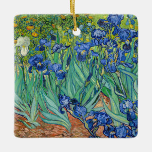 Vincent Van Gogh - Schwertlilien Keramikornament
