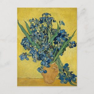 Vincent Van Gogh - Schwertlilien Kunstwerk Postkarte
