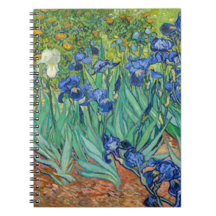 Vincent Van Gogh - Schwertlilien Notizblock